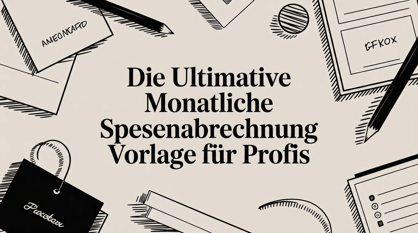 Eine Person, umgeben von Belegen, mit einer Tabelle voller roter Markierungen und einer Taschenuhr.
