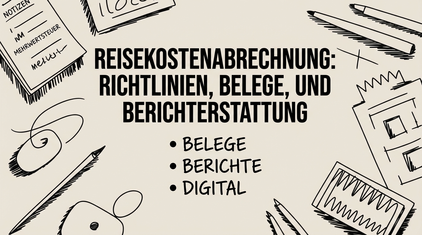 Vom chaotischen Belegstapel zur effizienten digitalen Reisekostenverwaltung